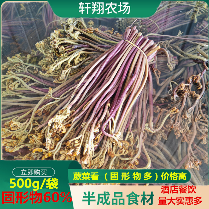 新鲜清水蕨菜凉拌火锅串串商用龙爪菜麻辣烫下饭菜食材包邮娃娃菜
