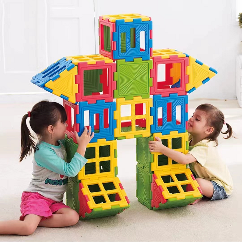 幼儿园大型感统训练益智插接积木