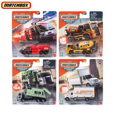 火柴盒工程车系列男孩小车玩具