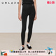 URLAZH有兰2026春季 百搭休闲打底裤 新款 黑高腰修身 女 经典 商场同款