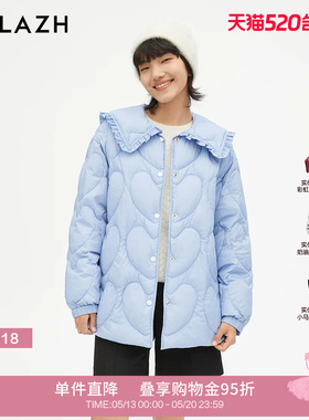 【95%鹅绒】URLAZH有兰新款减龄时尚短款羽绒服女LM3CO06
