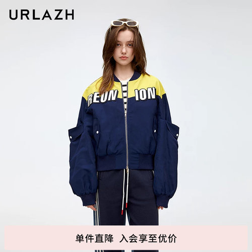 urlazh/有兰复古棒球外套