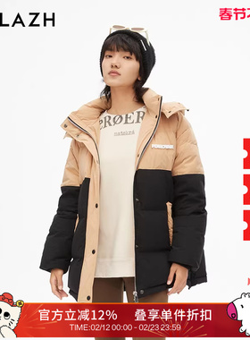 【95%鹅绒】URLAZH有兰新款复古休闲短款羽绒服女JM3CO03