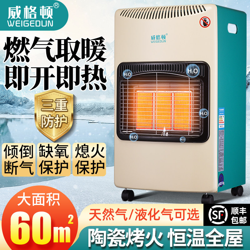 燃气取暖器天然气取暖炉煤气液化气烤火炉室内节能家用速热取暖器图片