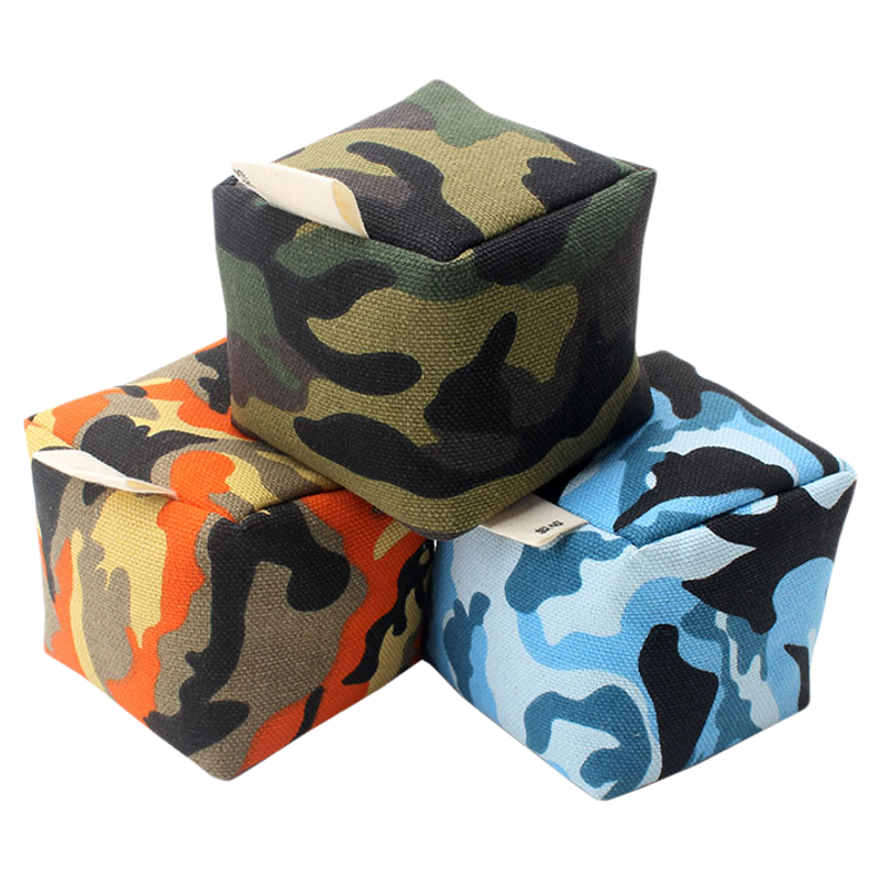 瑞贝迪迷彩帆布儿童丢沙包小学生沙袋幼儿园手工体育课用沙袋玩具