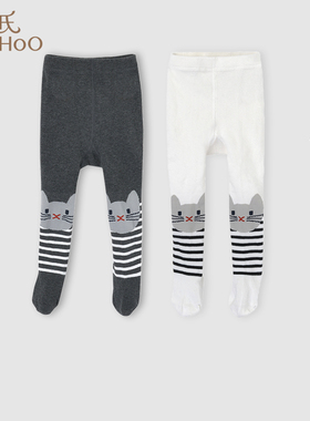 英氏女童袜裤春秋弹力可爱女宝宝连裤袜YIWDJ30006A YIWDJ30007A