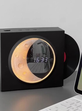 NOOWERE揽月蓝牙音响时钟摆件送朋友闺蜜高级感生日礼物