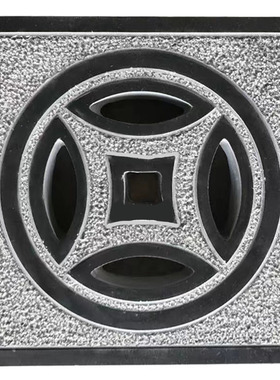 地漏石青石浮雕石雕井盖水沟盖板