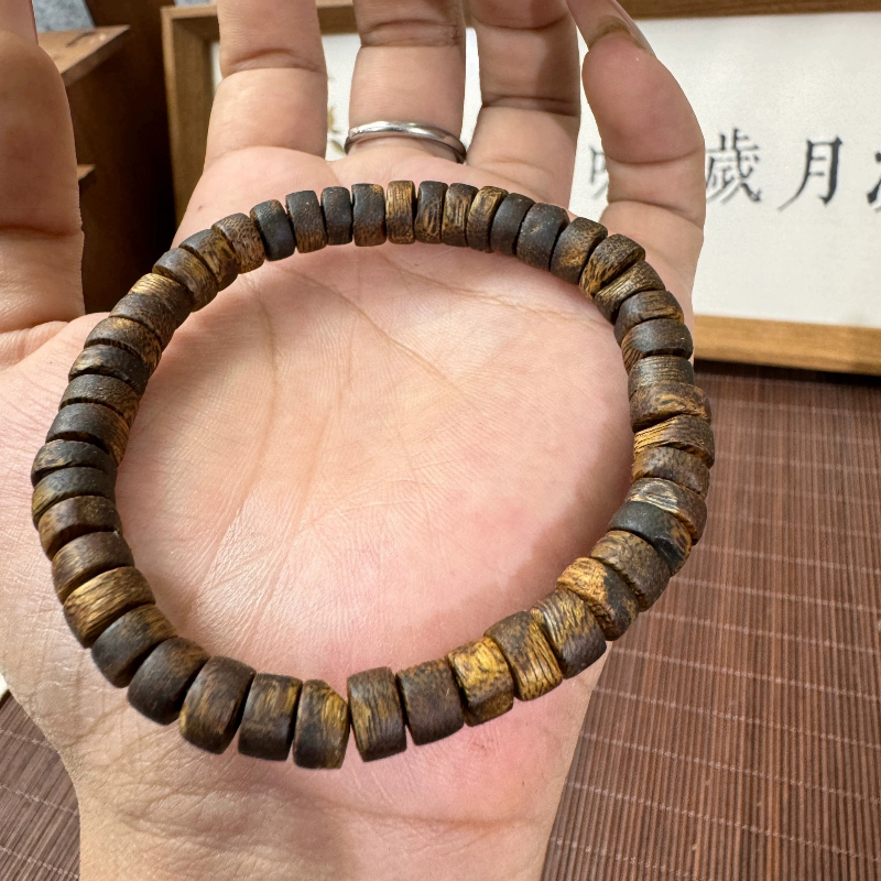 沉香沉香香尖片珠单圈味道浓郁穿透力强沉水浮