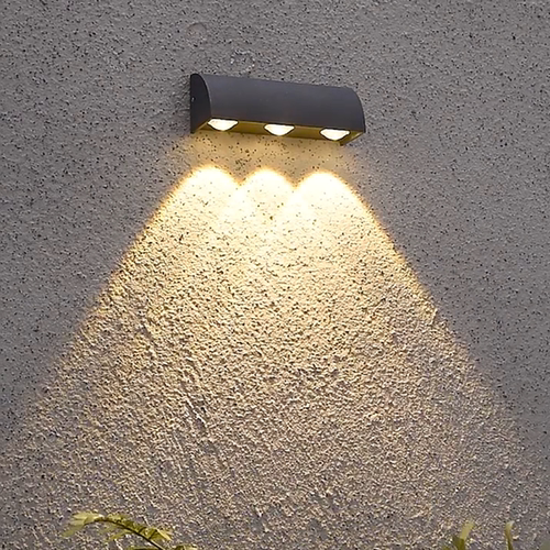 户外壁灯接电款创意朝下单边发光门牌洗墙灯庭院阳台室外防水壁灯