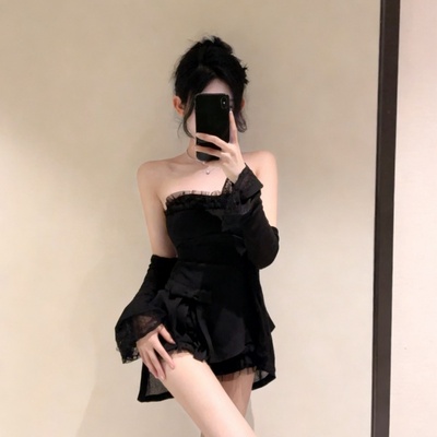 IQCQ秋冬纯欲辣妹显瘦开衫套装