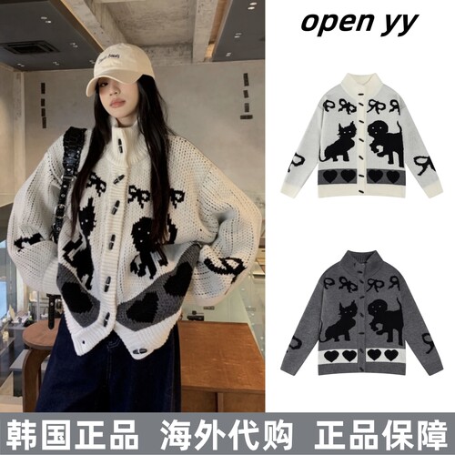 韩国正品openyy毛衣迪丽热巴同款