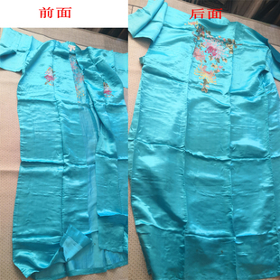 苏绣睡衣纯手工刺绣花真丝绸缎布料服装舒适柔软轻盈中国特色礼品