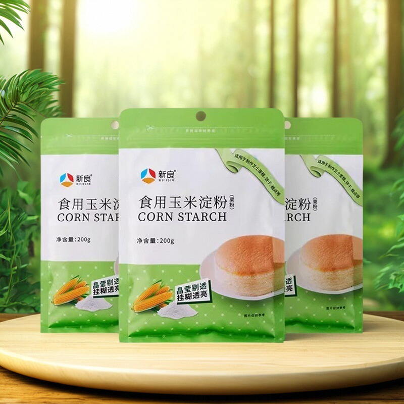 新良玉米淀粉食用家用生粉勾芡粟粉蛋糕雪媚娘200g专用烘焙材料