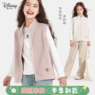 英国Next Rtrx 女童马甲春秋新款儿童外穿马夹洋气上衣内搭背心