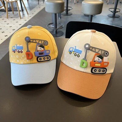 法国正品韩版儿童宝宝软檐鸭舌帽