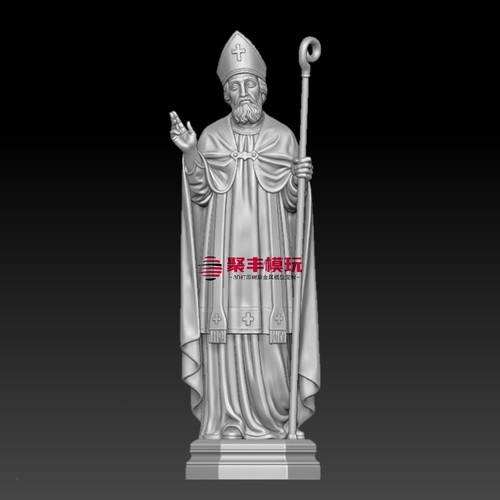 西方人物STL文件3D模型欧式雕像三维图纸STL数据机雕刻打印