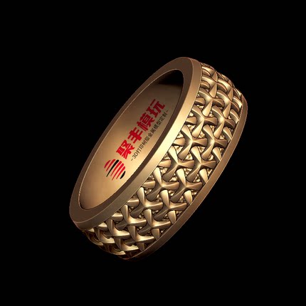 纹理戒指STL文件3D模型首饰三维图纸STL数据机雕刻打印CNC