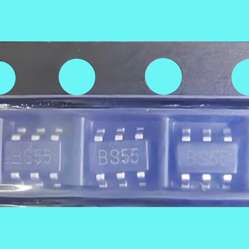 ESDA6V1BC6SOT23-6丝印BS55