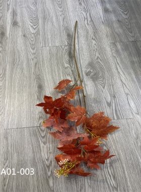仿真葡萄叶小草春草白色芦苇干花麦穗干紫色叶子婚庆装饰摆件绿植