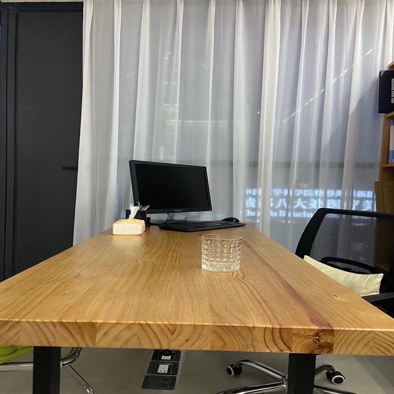 实木板定制松木长方形办公桌面板榆木台面原木整张家用隔板置物架