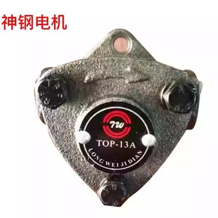 电动泵头TOP 13A机床齿轮泵ROP12A润滑机油泵铸铁三角摆线泵浦