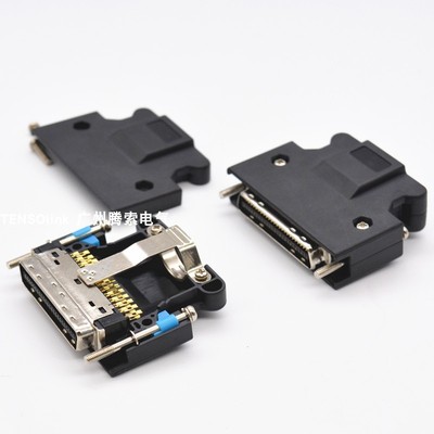 适用三菱MR-J4 JE-10A  40A 70A 伺服驱动器CN1插头 MR-J3CN1接头