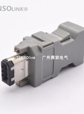 松下X6插头 安川CN2 伺服连接器 SM-6P 编码器插头JZSP-CMP9-1-E