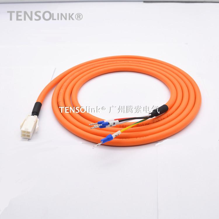 TENSOlink 松下A6伺服电机动力线 MFMCECA0080EED 0050EED电源线