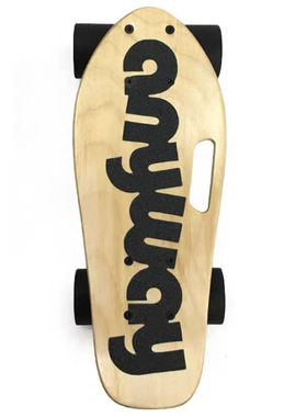 anyway皮皮滑板小鱼板超萌专业滑板男女生初学者代步滑板