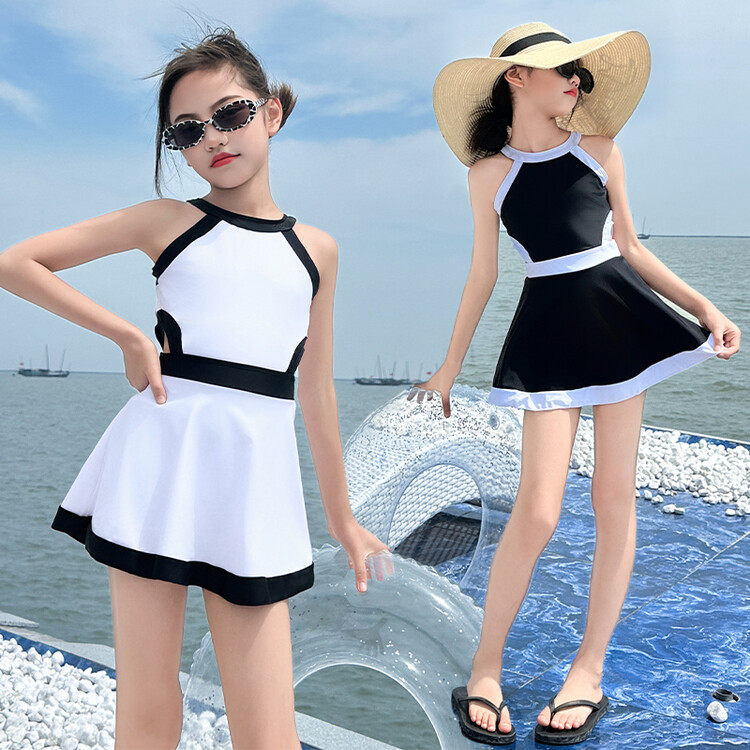 超好看女童泳衣高级感防凸点2026新款儿童女10到12岁女孩高颜值