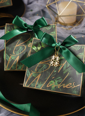 vini honey抖音创意婚礼结婚喜糖盒喜糖袋伴手礼盒子糖果盒礼盒装