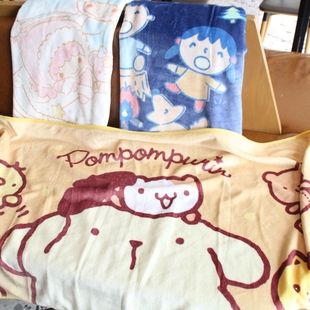 双子星150 果冻狗 78CM 膝盖毯柔软 日单卡通可爱毛绒毯子小盖毯