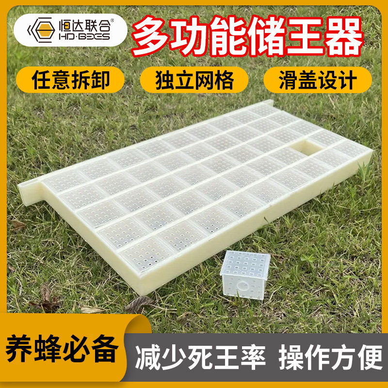 新型多功能塑料储王器中蜂意蜂蜜蜂囚王笼蜂王关王器储王盒蜂具