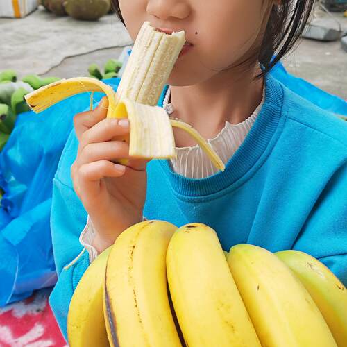 云南自然成熟 丑香蕉孕妇放心食用生态香蕉京东顺丰随机发货