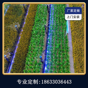 滴灌节水灌溉种植沙盘模型定做智慧农业沙盘模型定制大棚模型定制