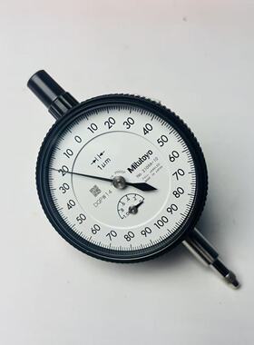 日本三丰2109A-10机械千分表0-1mm 0.001mm老款2109S-10 1μm带耳