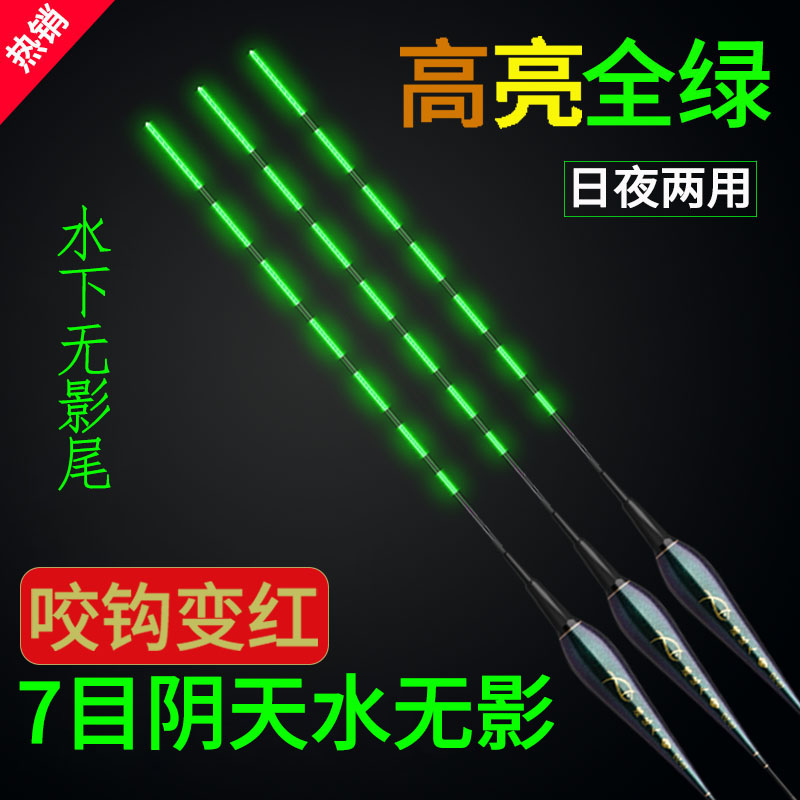 鱼漂7目阴天水无影日夜两用