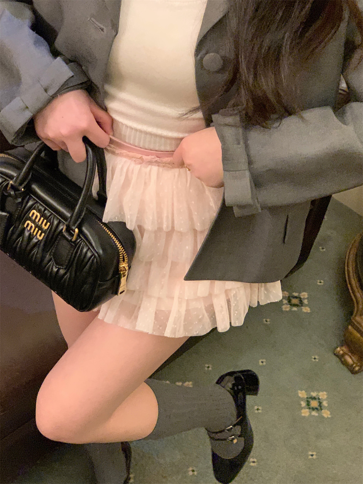 LXLILIUM【草莓桃桃冰】粉色层层拼接蛋糕半身裙女春季a字短裙,女装/女士精品,半身裙,淘宝优惠券,粉丝福利购,淘宝优惠卷