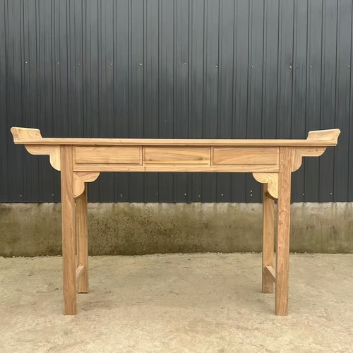 新中式实木条案翘头中堂供桌条几