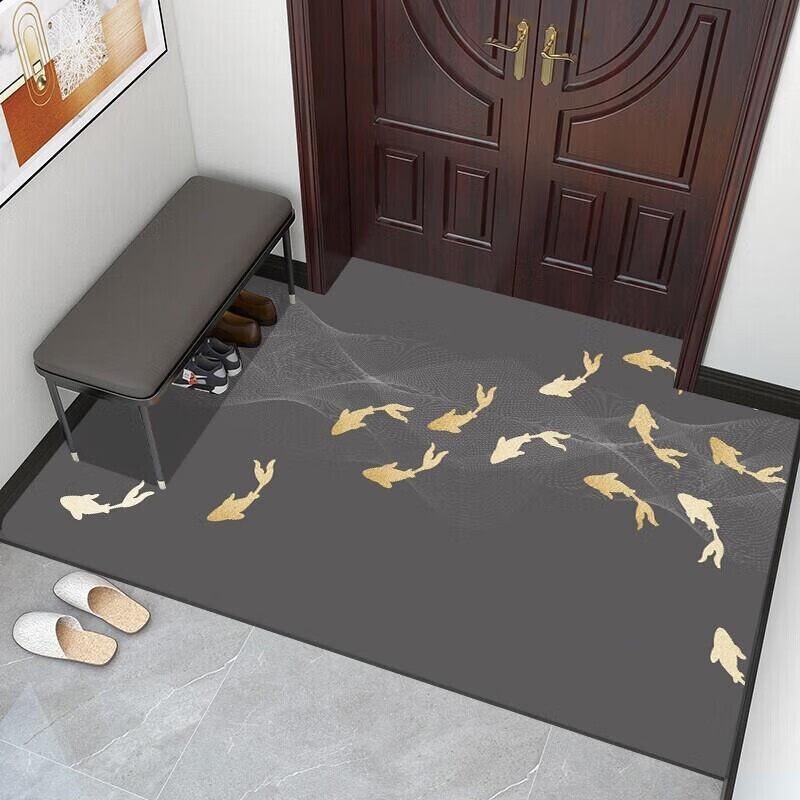 地垫入户门垫进门脚垫新款家用门口硅藻泥吸水防滑垫可擦裁剪地毯,居家布艺,入户地垫,淘宝优惠券,粉丝福利购,淘宝优惠卷