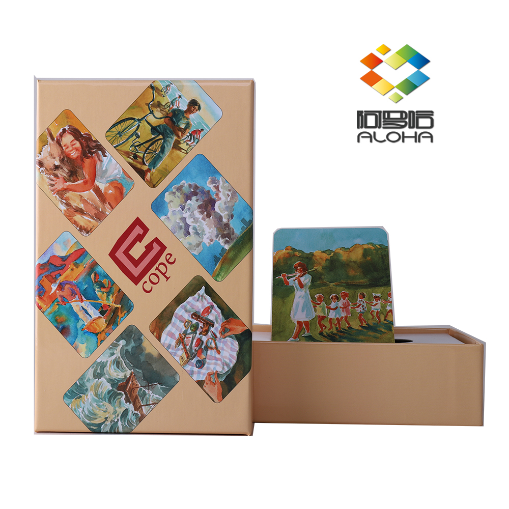 德国原装正版克服卡cope88张图卡心理投射卡oh卡牌意识卡包邮