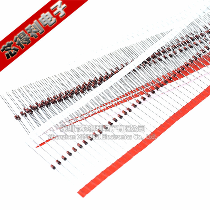 ÎÈѹ¶þ¼«¹Ü 1N4749 IN4749A Ö±²å²£Á§ ÎÈѹ¹Ü 1W 24V