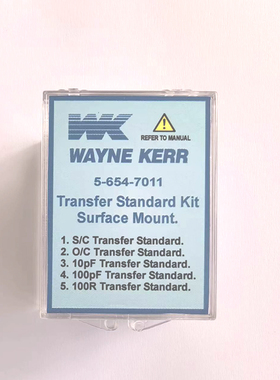 稳科阻抗分析仪6500B贴片治具校准件5-654-7010阻抗测试仪标准件