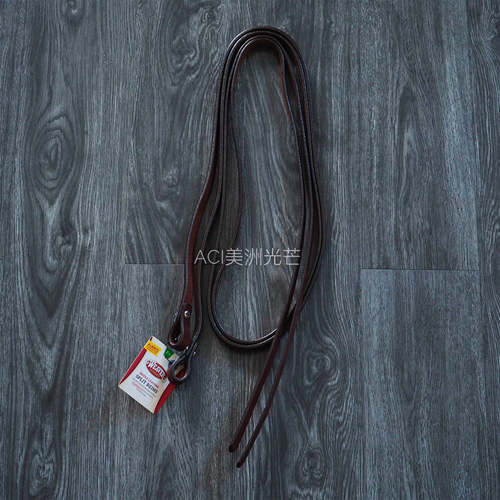 美国进口西部双缰绳手工制作