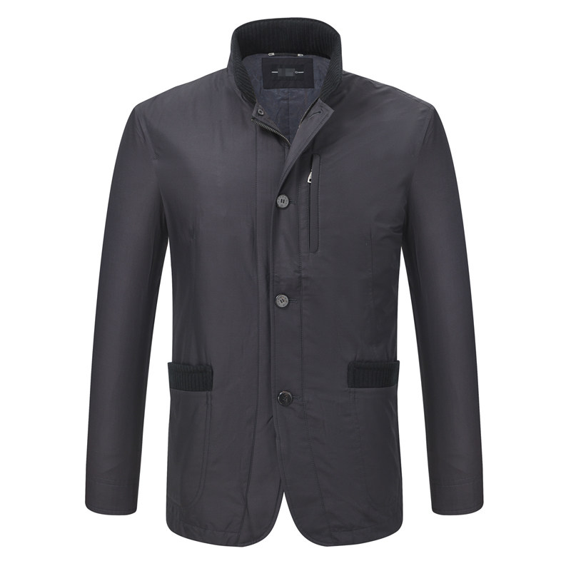 秋冬款立领棉衣商务休闲外套