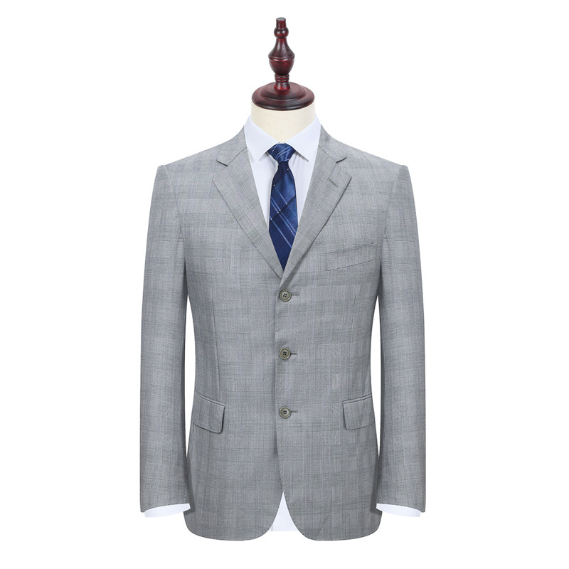 BZA01 老沙家 羊毛+桑蚕丝 男士西服外套商务正装宽松上班西装,男装,商务正装西服,淘宝优惠券,粉丝福利购,淘宝优惠卷