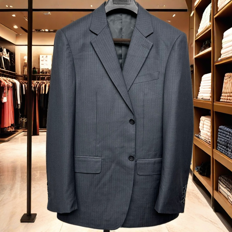 意大利奢侈品布里门店款高端商务羊毛西服男士正装西装2337-5