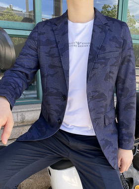 606640 春夏款男士西装2025新款薄款修身西服休闲单西四季款