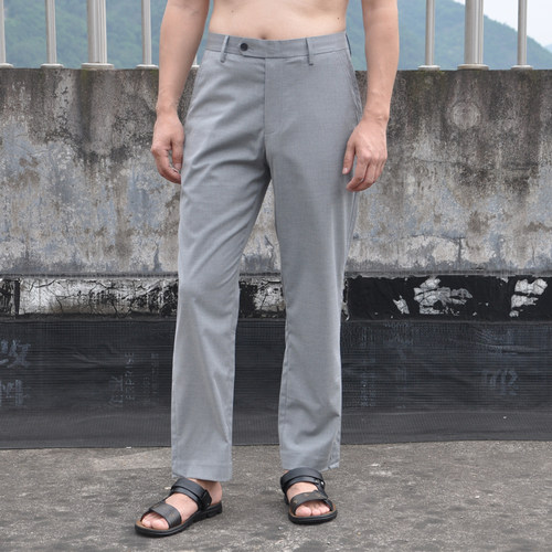男士夏季宽松微弹休闲裤子